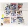 Image 1 : PAGE OF 9 SIGNED HOCKEY CARDS- UNAUTHENTICATED