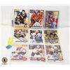 Image 1 : PAGE OF 9 SIGNED HOCKEY CARDS- UNAUTHENTICATED