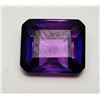 Image 2 : 9)  EMERALD CUT PURPLE 7.3 CT MUSGRAVITE GEM-