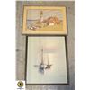 Image 1 : 17"X12" OIL PAINTING (BY S. DRESSEN) 20"X14" W