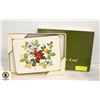 Image 1 : VINTAGE "BOUQUET DES FLEURS" TABLEMATS IN BOX