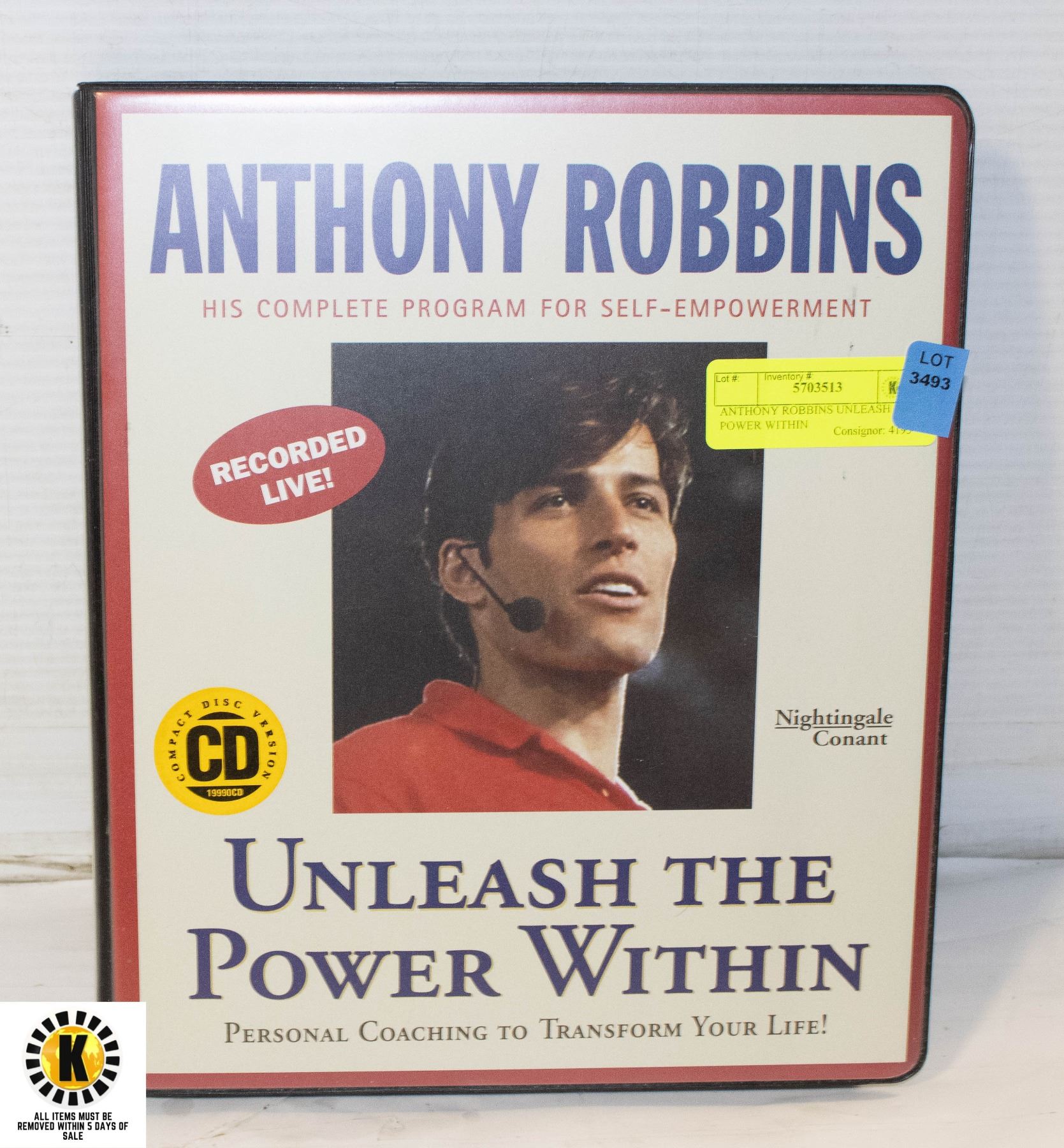 ANTHONY ROBBINS UNLEASH THE POWER WITHIN