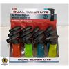 Image 1 : 12PK DUAL LITE REFILLABLE LIGHTERS