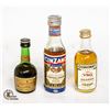 Image 1 : CORONET BRANDY, CINZANO VERMOUTH, COURVOISIER