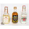 Image 1 : KING JAMES SCOTCH, RON CARIOCA, DARK EYES VODKA