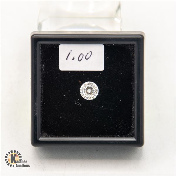 ONE LASER CUT MOISSANITE