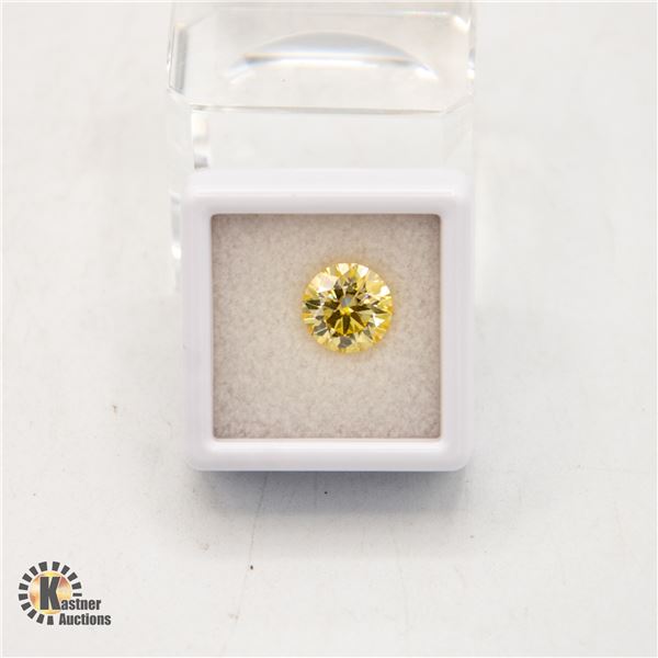 ONE FULL CUT ROUND MOISSANITE