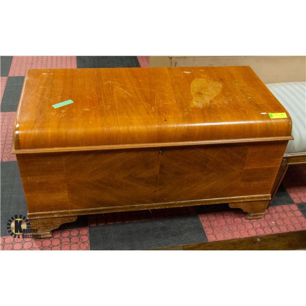 CEDAR TRUNK 39" X 18" X 22"