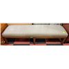 Image 1 : WOOD/UPHOLSTERED HALLWAY BENCH