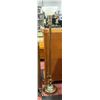 Image 1 : ANTIQUE BRASS/MARBLE FLOOR LAMP- 62"
