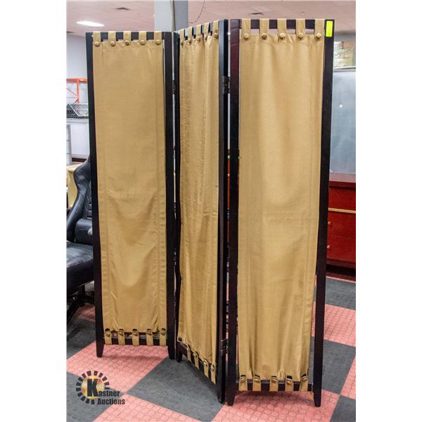 TRI FOLD PORTABLE FOLDING PRIVACY SCREEN