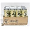 Image 1 : NEW CASE OF 12 ZEVIA ORGANIC TEA - SWEETENED BLACK