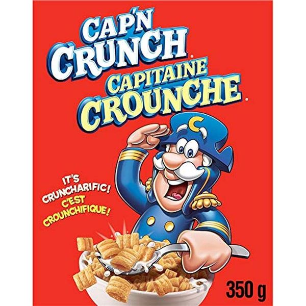 NEW 4 BOXES OF CAP'N CRUNCH CEREAL