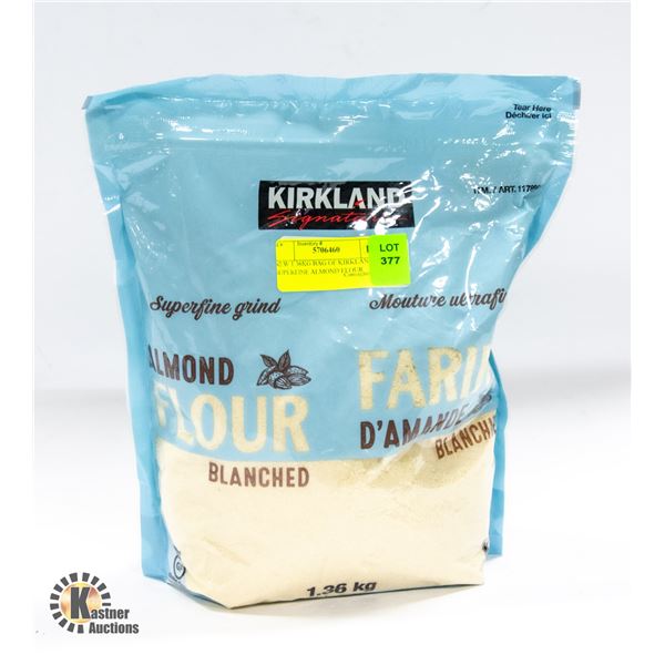 NEW 1.36KG BAG OF KIRKLAND SUPERFINE ALMOND FLOUR