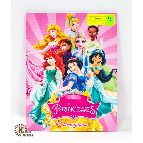 NEW PRINCESS COLOURING BOOK