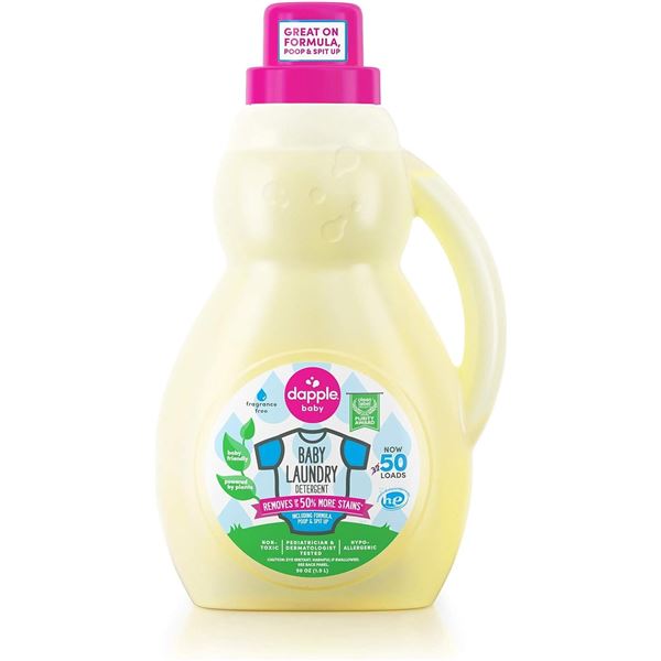 NEW 1.5L DAPPLE BABY LAUNDRY DETERGENT, 50 LOADS