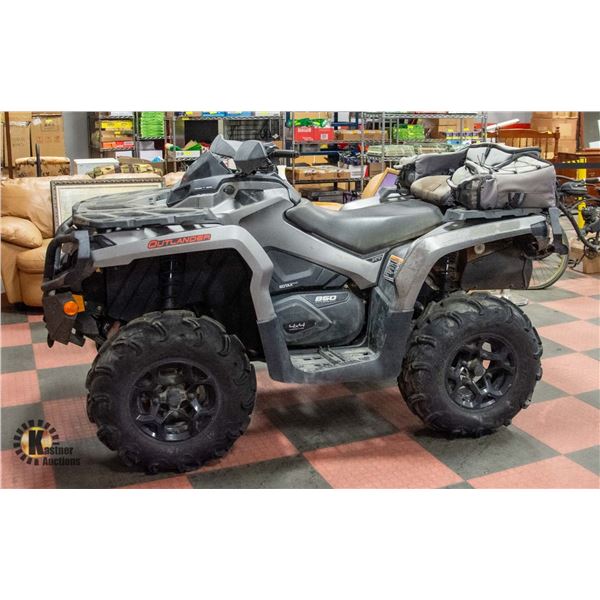 2016 CAN-AM OUTLANDER XT 850