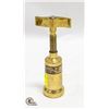 Image 1 : ITALIAN SOLID BRASS WINE CORKSCREW