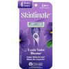 Image 1 : NEW SKINTIMATE QUATTRO FOR WOMEN - 4 RAZORS PER