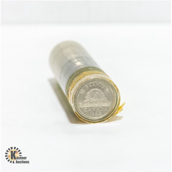 1963 ROLL OF 40 NICKELS