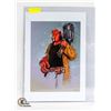 Image 1 : HELLBOY JASON PALMER PRINT AND 2 8X12 PHOTOS