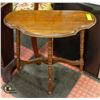 Image 1 : HALFMOON HALLWAY TABLE 24" X 12" X 24"