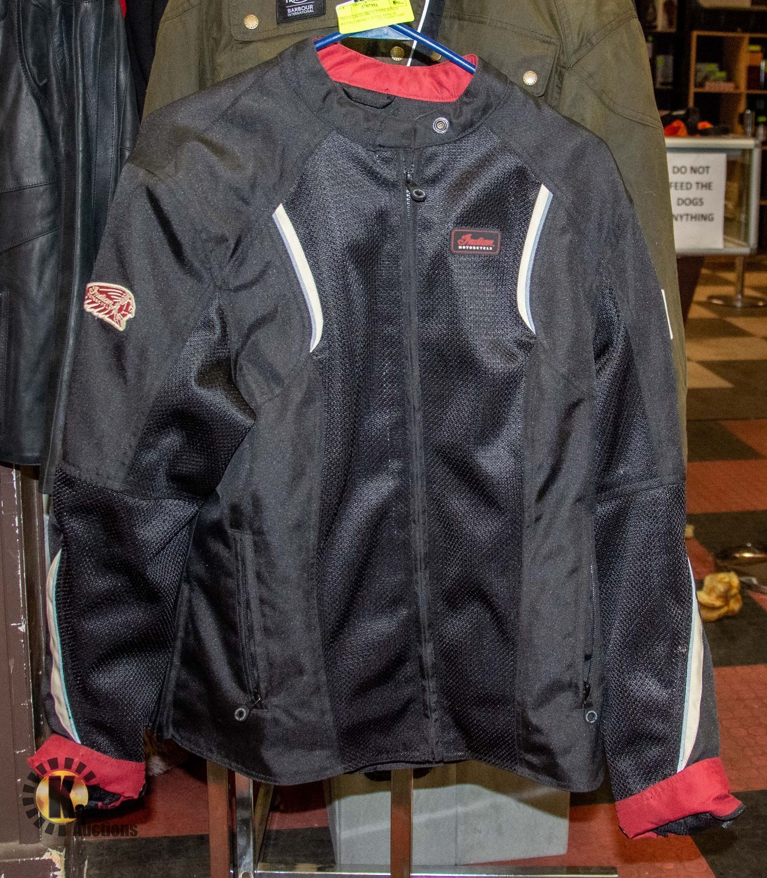 INDIAN MOTORCYCLES LADIES RIDING JACKET WITH ARMOR