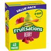 Image 1 : NEW MOTTS FRUITSATIONS 40 POUCH VALUE PACK - 907G