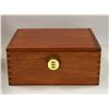 Image 1 : NEW WOODEN LOCKABLE STASH BOX W/ INSERTS