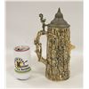 Image 2 : "WAIDMANNS LUST, HEBT DIE BRUST" GERMAN BEER STEIN