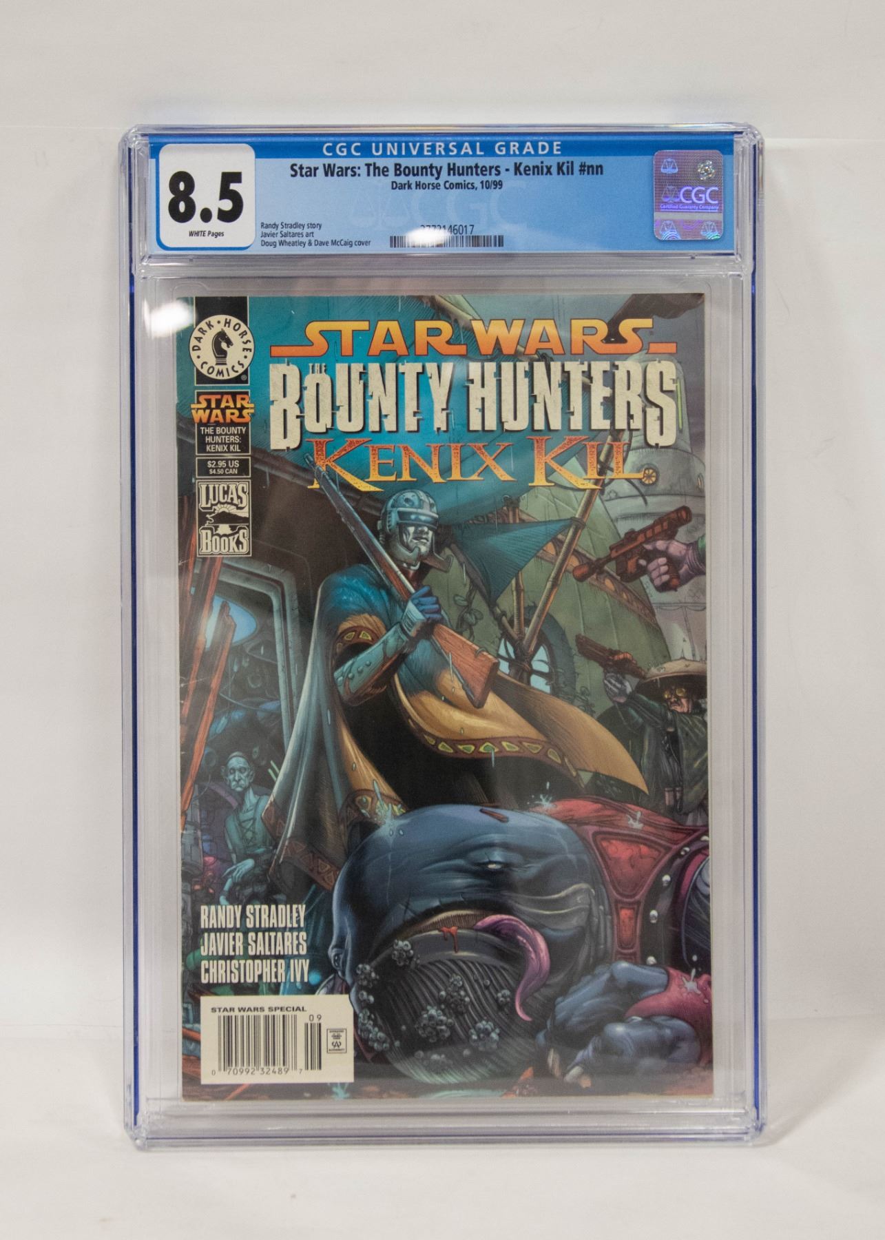 Kenix Collection STAR WARS THE BOUNTY HUNSTERS KENIX KILL CGC COMIC
