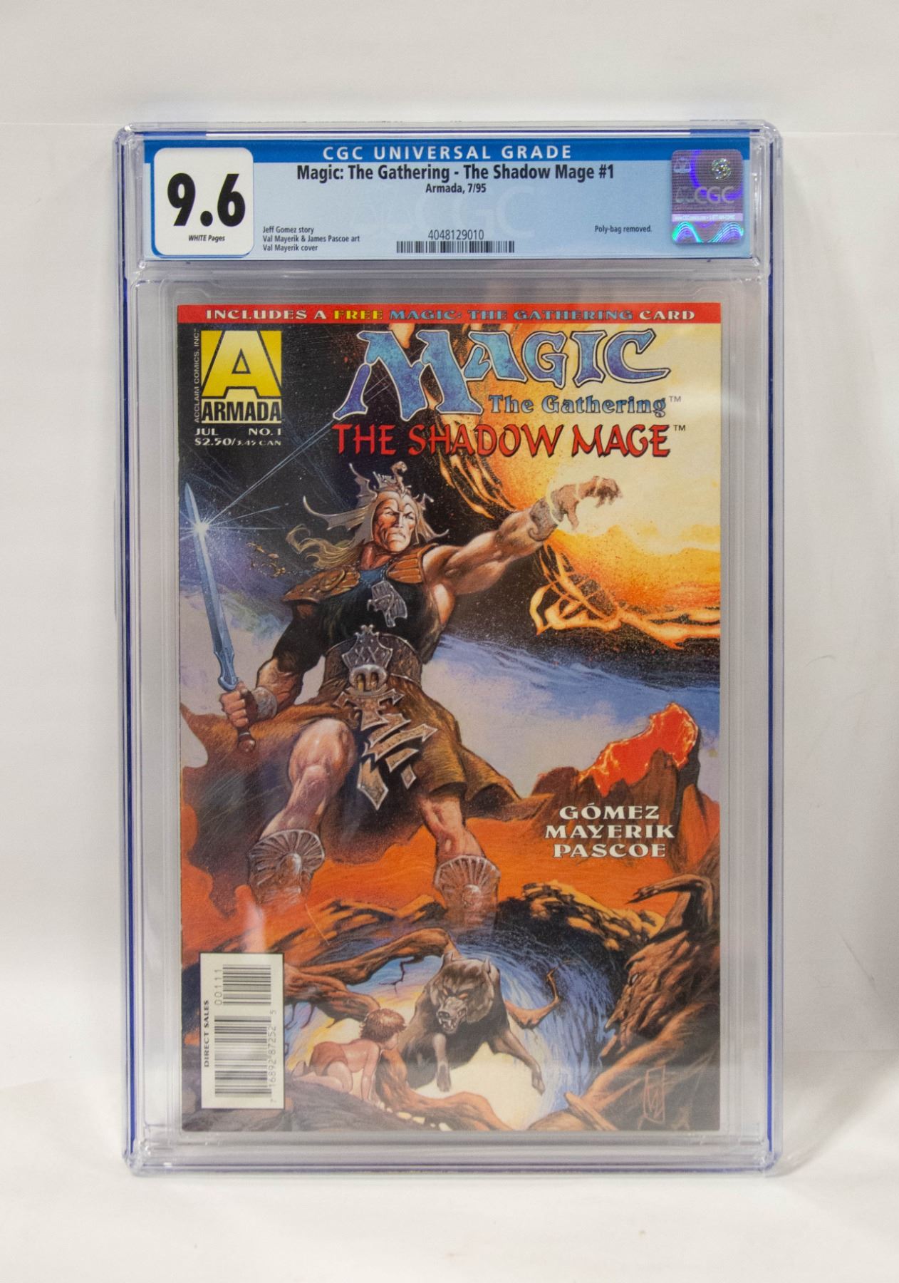 MAGIC THE GATHERING THE SHADOW MAGE #1 CGC COMIC