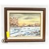 Image 1 : ARTIST E. RUPTASH FRAMED OIL