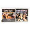 Image 1 : SEALED (2) BOARD GAMES TRAIN HEIST