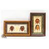 Image 1 : FRAMED (2) KOREAN TRADITIONAL MASKS