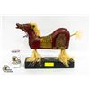 Image 1 : WOODEN HORSE STATUE