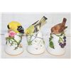 Image 1 : VINTAGE LIMITED ADDITION PORCELAIN BIRD BELLS (3)