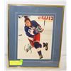 AUTOGRAPHED TEMU SELANNE PHOTO