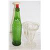 SPRITE BOTTLE LAUNDY SPRITZER AND SUNDAE DISH