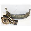 Image 1 : HEAVY COPPER VIKING SHIP PLUS CANNON