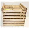 Image 1 : ANTQUE WOOD EGG CRATE
