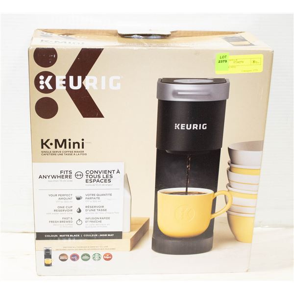 KEURIG K-MINI SINGLE SERVE COFFEE MAKER