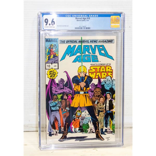 MARVEL AGE #10 CGC COMIC, STAR WARS STORY