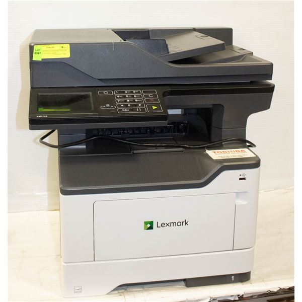 BAILIFF SEIZED: LEXMARK XM1246 MULTIFUNCTION LASER