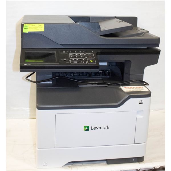 BAILIFF SEIZED: LEXMARK XM1246 MULTIFUNCTION LASER