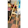 Image 1 : RUSTIC WOOD EASEL H-61.75"