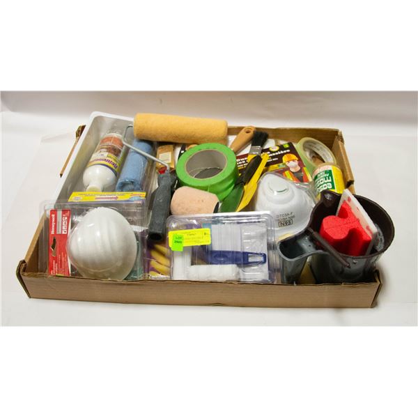 PAINT BRUSHES, ROLLERS & PAINTING ACCESSORIES