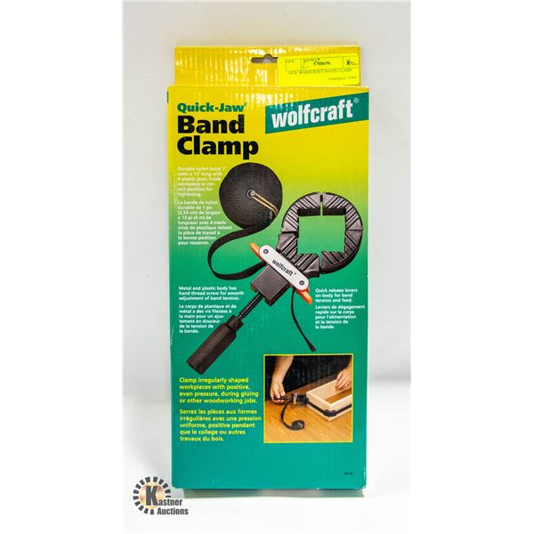 NEW WOLFCRAFT BAND CLAMP