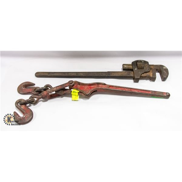 COMALONG & LARGE WRENCH