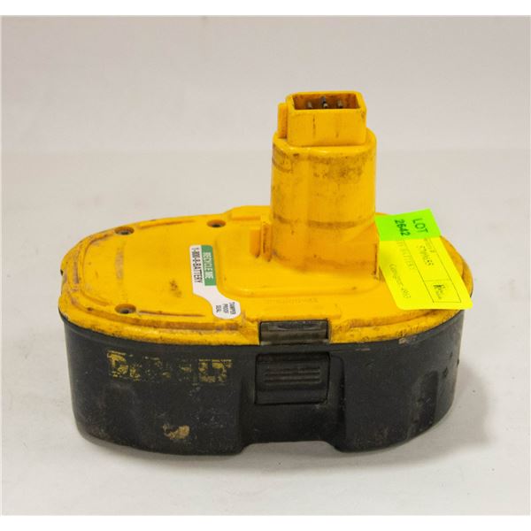 DEWALT 18V BATTERY